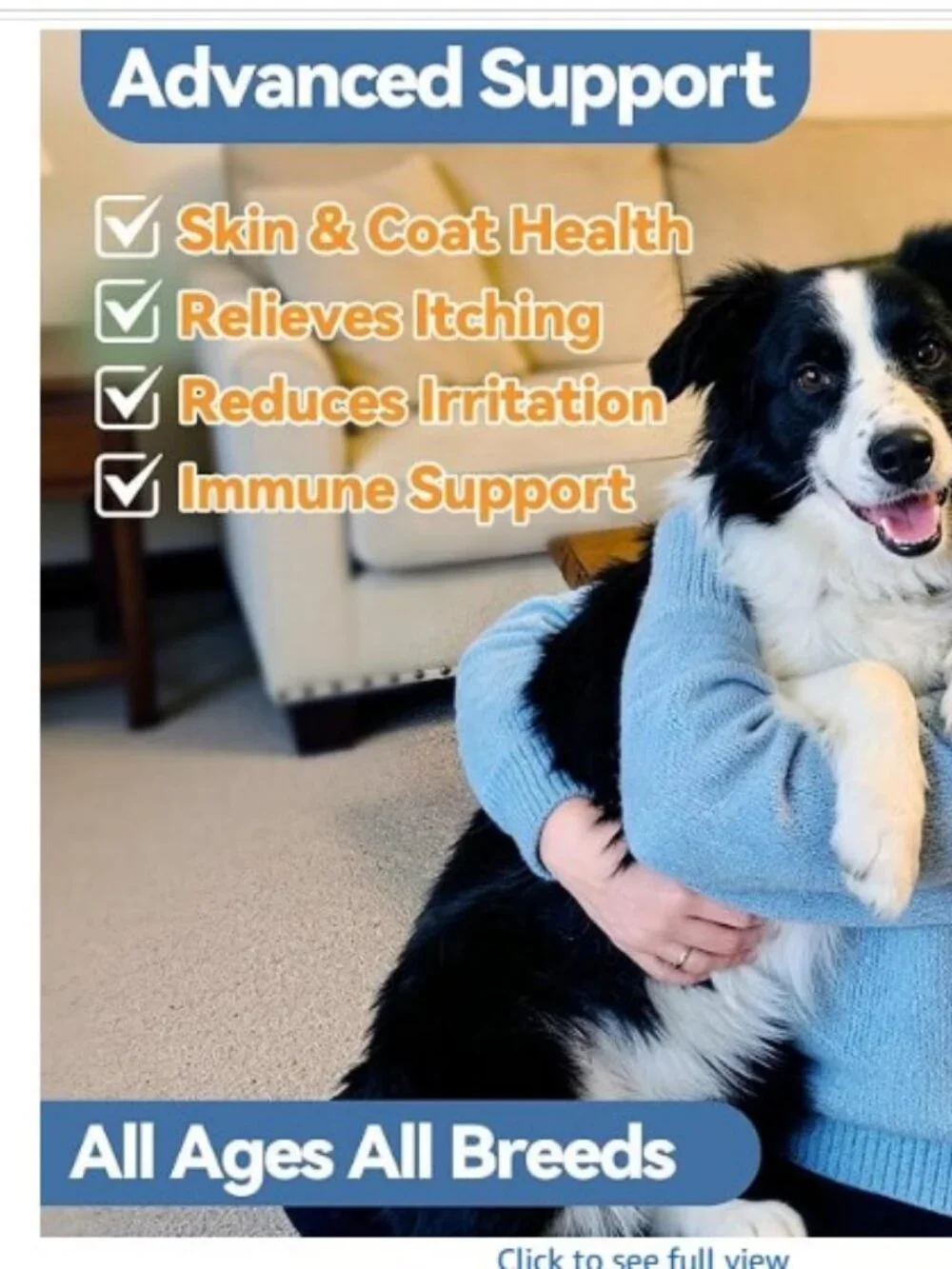 Natural Yeast Relief for Dogs/Cats Support Healthy Itch Relief, Ear Discomfort